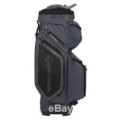 TaylorMade 8.0 14-WAY Divider Golf Cart Bag Charcoal/Black NEW! 2020