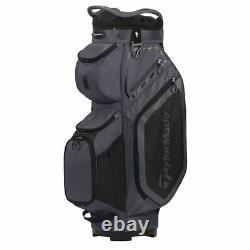 TaylorMade 8.0 14-WAY Divider Golf Cart Bag Charcoal/Black NEW! 2021