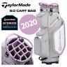 Taylormade 8.0 14-way Divider Golf Cart Bag Grey/purple New! 2020
