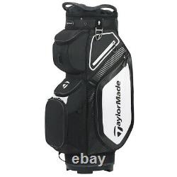 TaylorMade 8.0 Cart Bag 2020 Black White Charcoal NEW 11565