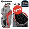 Taylormade Cart Lite Golf Trolley/cart Bag Grey/blood Orange New! 2020