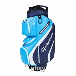 TaylorMade Deluxe 14-WAY Trolley/Cart Golf Bag Navy/Blue NEW! 2021