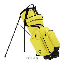 TaylorMade FlexTech 24 Yellow Green Stand Golf Bag