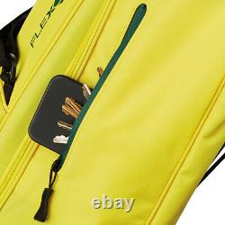 TaylorMade FlexTech 24 Yellow Green Stand Golf Bag