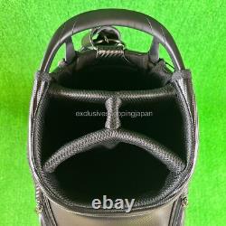 TaylorMade Golf Auth-tech Cart Bag 9 x 47in 4-way Men's 2025 Model Black / Red