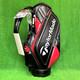 Taylormade Golf Cart Bag Tm24 Auth-tech 9.5 X 47 Inch 5-way Black Red Caddy Bag