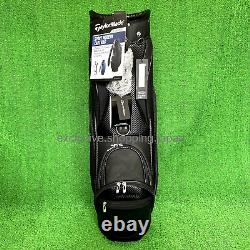 TaylorMade Golf Cart Caddy Bag Sport Modern 9.5 x 47 2024 5way Black 2024 Model