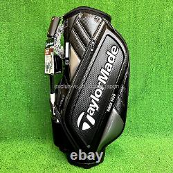 TaylorMade Golf Cart Caddy Bag TM24 Auth-Tech 9.5 x 47in 5-way Black Gun Metal