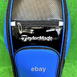 TaylorMade Golf Cart Caddy Bag TM24 Auth-Tech 9.5 x 47inch 5 way Blue / Black