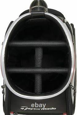 TaylorMade Golf Men's Cart Caddy Bag AUTH-TECH 9.5 x 47 inch 3.8kg TB648 Black