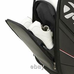 TaylorMade Golf Men's Cart Caddy Bag AUTH-TECH 9.5 x 47 inch 3.8kg TB648 Black