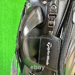 TaylorMade Golf Premium Modern Cart Bag 9.5 x 47in 4-way 3.8kg 2024 Model Black