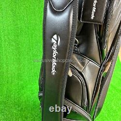 TaylorMade Golf Premium Modern Cart Bag 9.5 x 47in 4-way 3.8kg 2024 Model Black