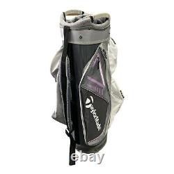 TaylorMade Golf Prior Season Ladies Select ST Cart Bag (Cool Gray/Lavender)