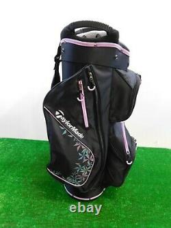 TaylorMade Kalea Women's Cart Golf Bag Black/Violet New