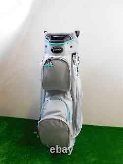 TaylorMade Kalea Women's Cart Golf Bag Grey/Green/White New