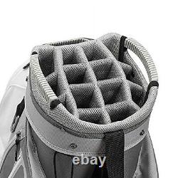TaylorMade Ladies' Select Cart Bag Cool Gray/Lavender