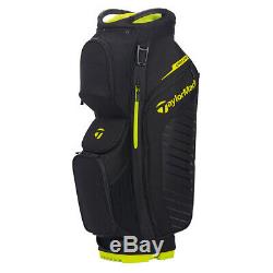 TaylorMade Mens Cart Lite Cart Golf Bag 2020 Black/Neon Lime
