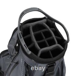 TaylorMade Pro 2023 Charcoal Cart Golf Bag