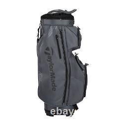 TaylorMade Pro 2023 Charcoal Cart Golf Bag