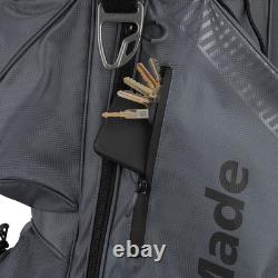 TaylorMade Pro 2023 Charcoal Cart Golf Bag