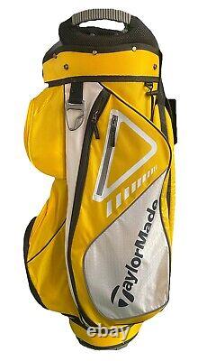 TaylorMade Select ST Cart Bag 1 Strap 14-Dividers + Putter Well, Rain Cover NICE