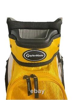 TaylorMade Select ST Cart Bag 1 Strap 14-Dividers + Putter Well, Rain Cover NICE