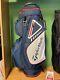 Taylormade Select St Cart Bag, Navy/white/red