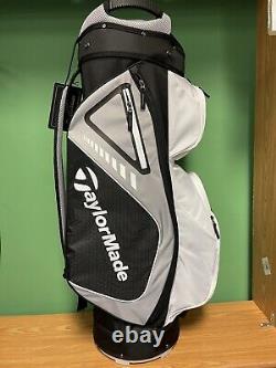 TaylorMade Select ST Cart Bag, White / Black/slate