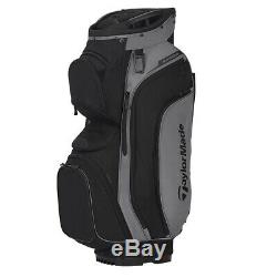 TaylorMade Supreme Cart Golf Bag Gray Dark/Black New 2020