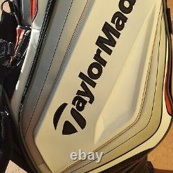 TaylorMade Tour Preferred Staff Cart Golf Bag Dual Strap 6 Divider