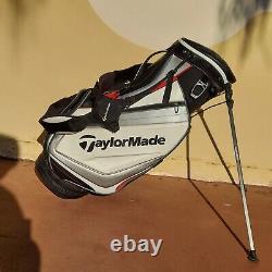 TaylorMade Tour Preferred Staff Cart Golf Bag Dual Strap 6 Divider