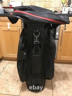 TaylorMade Waterproof Golf Cart Bag, 14-Way, Rainhood & Strap, 2.5kg, very good