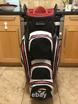 TaylorMade Waterproof Golf Cart Bag, 14-Way, Rainhood & Strap, 2.5kg, very good