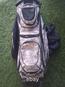 Taylormade Camo Cart Bag Good Zippers Free Shipping