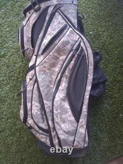 Taylormade Camo Cart Bag Good Zippers Free Shipping