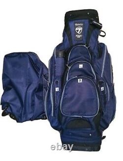 Taylormade Catalina 3.0 14-way Divider Golf Cart Bag, Blue/black