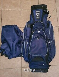 Taylormade Catalina 3.0 14-way Divider Golf Cart Bag, Blue/black