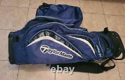 Taylormade Catalina 3.0 14-way Divider Golf Cart Bag, Blue/black