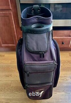 Taylormade Golf Cart Caddy Bag 5 Way Divide with Putter Tube