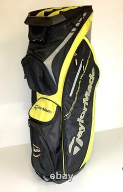 Taylormade San Clemente Mikes Lemonade Golf Cart Bag 14 Way Divider withRain Cover