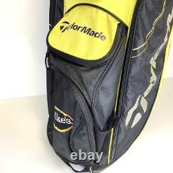 Taylormade San Clemente Mikes Lemonade Golf Cart Bag 14 Way Divider withRain Cover
