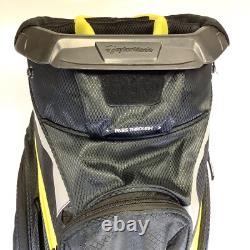 Taylormade San Clemente Mikes Lemonade Golf Cart Bag 14 Way Divider withRain Cover
