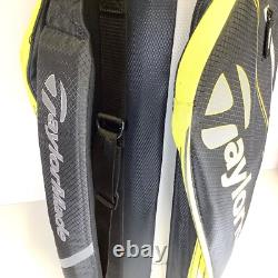 Taylormade San Clemente Mikes Lemonade Golf Cart Bag 14 Way Divider withRain Cover
