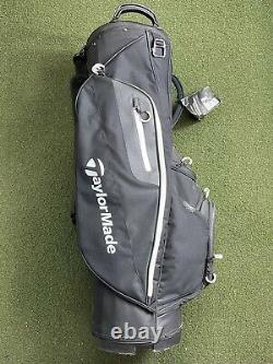 Taylormade TM17 2017 Cart Lite Golf Bag Black White 14-Way Divide Strap