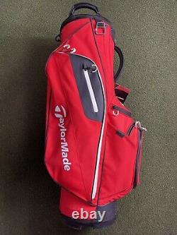 Taylormade TM17 2017 Cart Lite Golf Bag Red Black White 14-Way Divide Strap