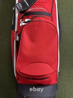 Taylormade TM17 2017 Cart Lite Golf Bag Red Black White 14-Way Divide Strap