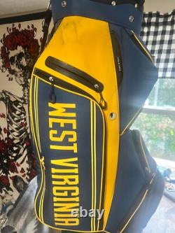 Team Effort WVU Cart Golf Bag 14 club individual sleeves