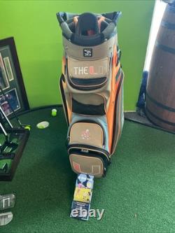 Team Effort golf Cart bag Miami Hurricanes 14-way With No Rain Cover