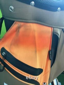 Team Effort golf Cart bag Miami Hurricanes 14-way With No Rain Cover